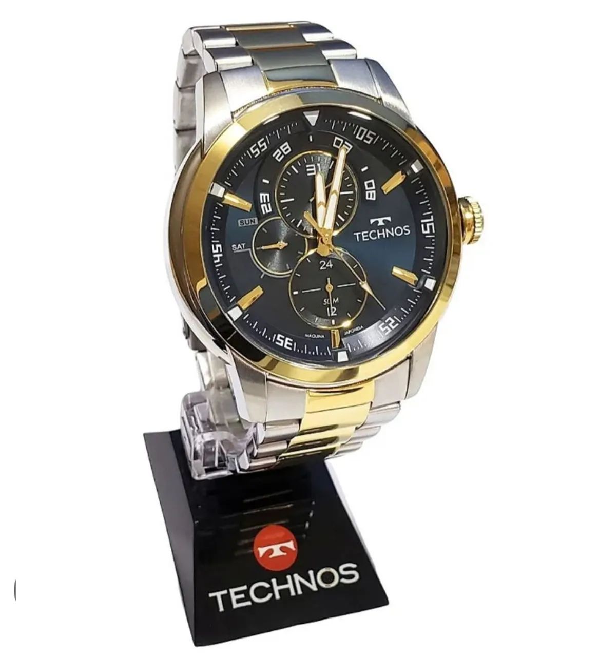 Relógio Technos Masculino Grandtech 6p57ae/1a - Foto 2
