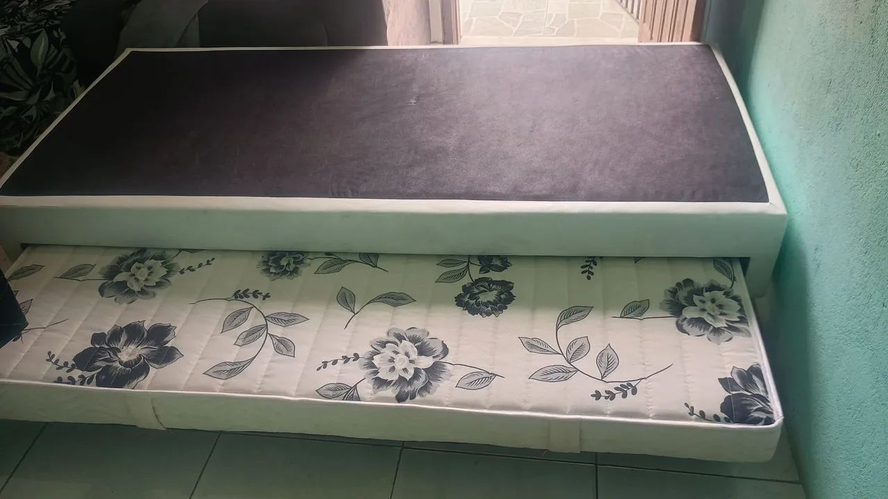 Base de cama de solteiro com auxiliar  - Foto 2