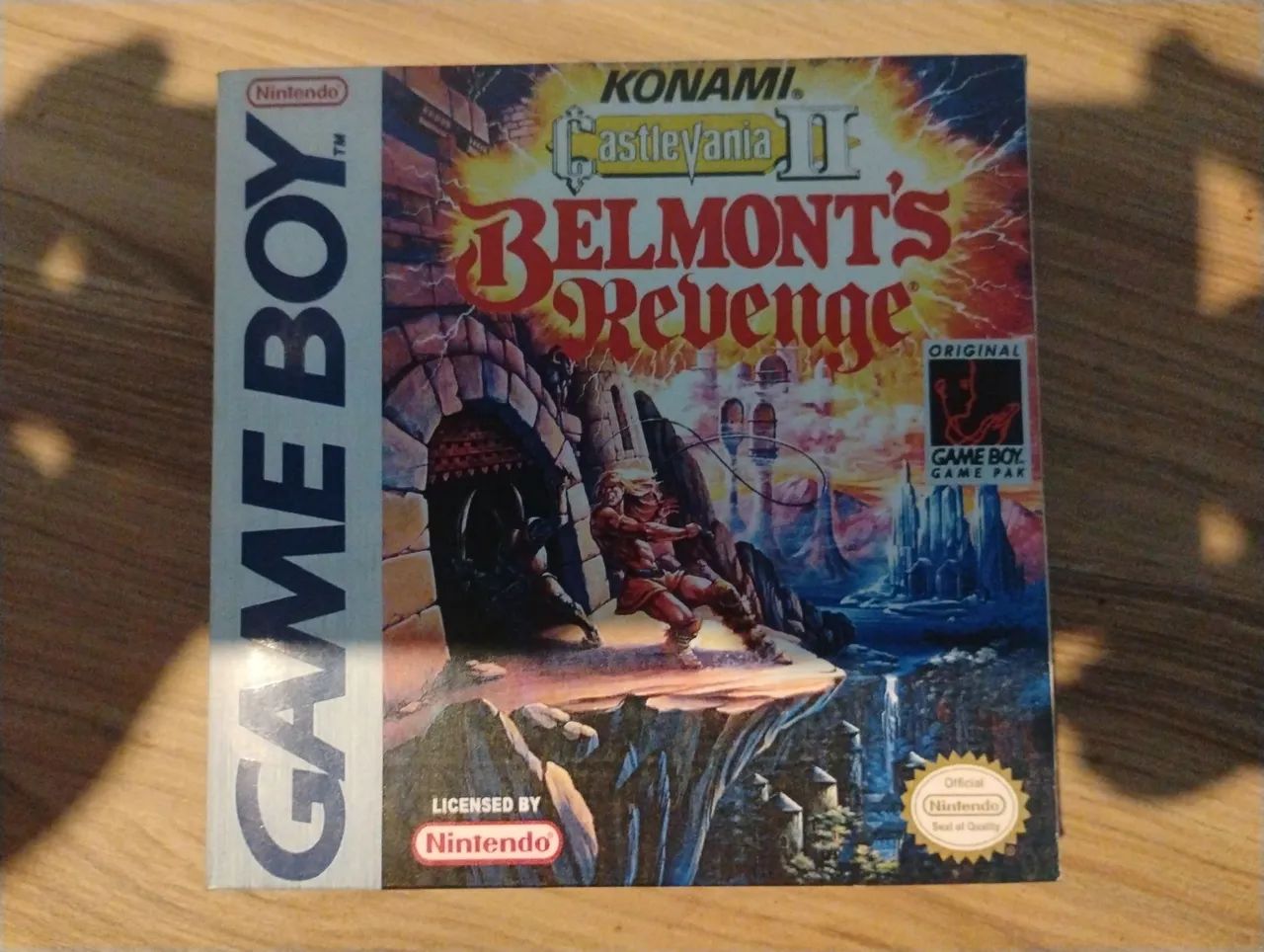 Castlevania II Belmont's Revenge: Caixa reproduzida + berço - Leia!