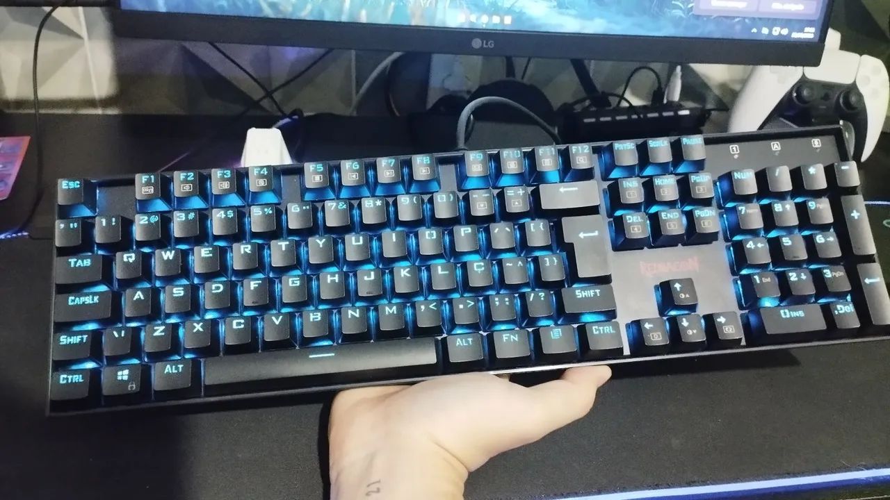 Teclado Mecânico Redragon Mitra RGB 100% - Foto 2