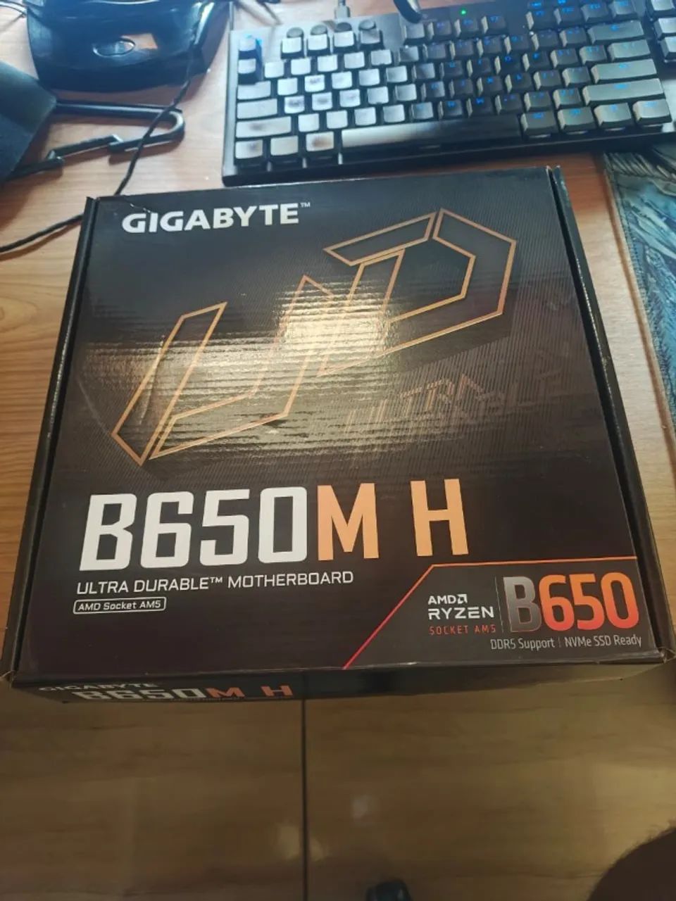 Placa mãe GIGABYTE B650M H - USADA - Foto 3