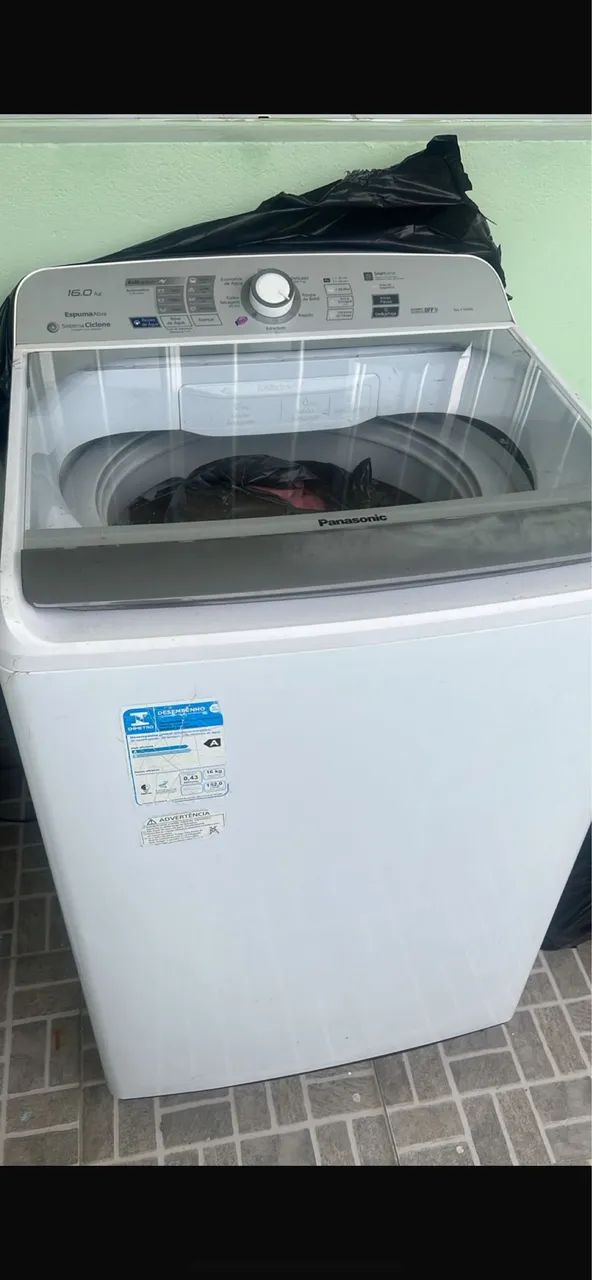 Máquina de lavar Panasonic 