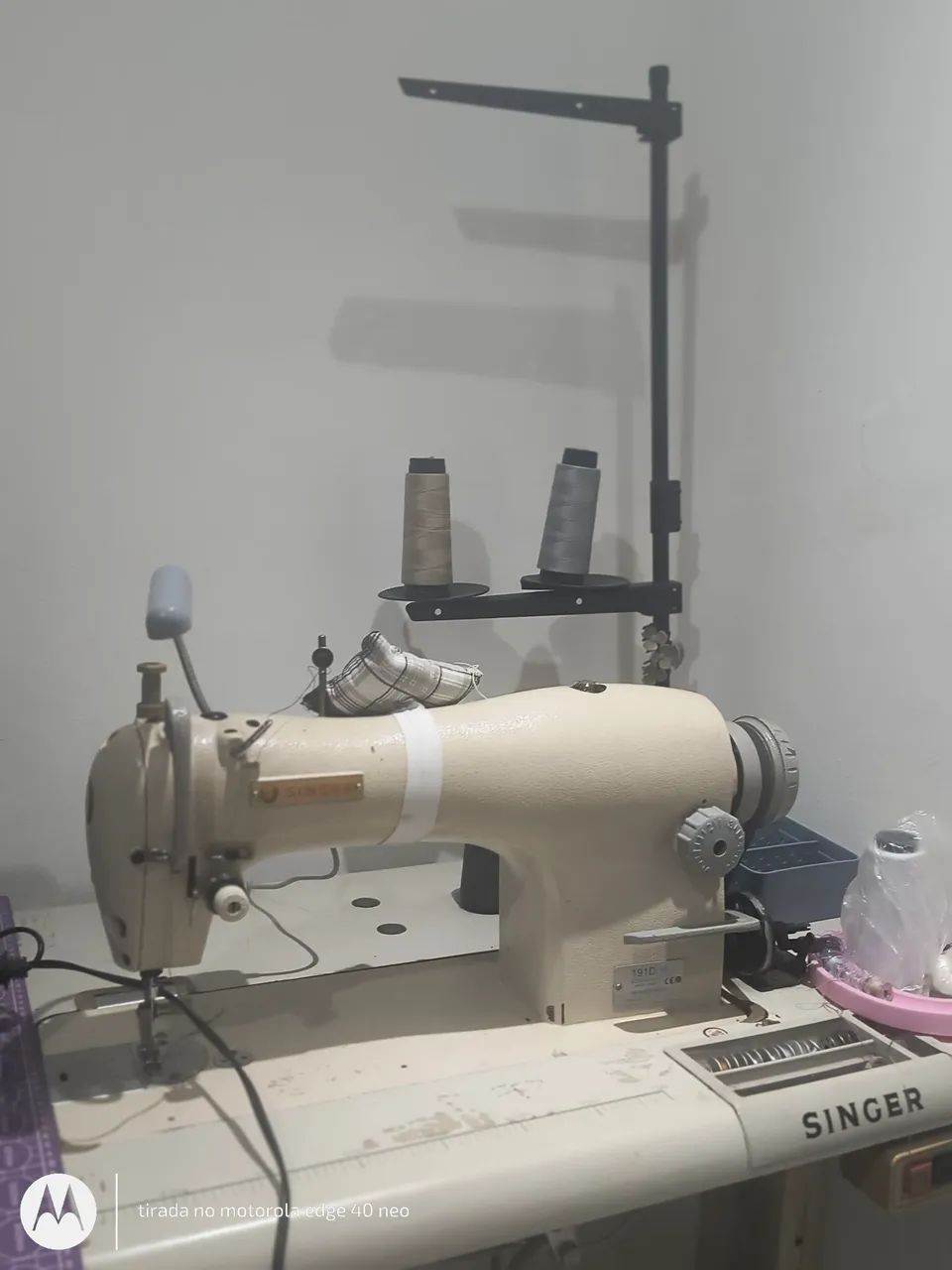 Máquina Singer reta - Foto 3
