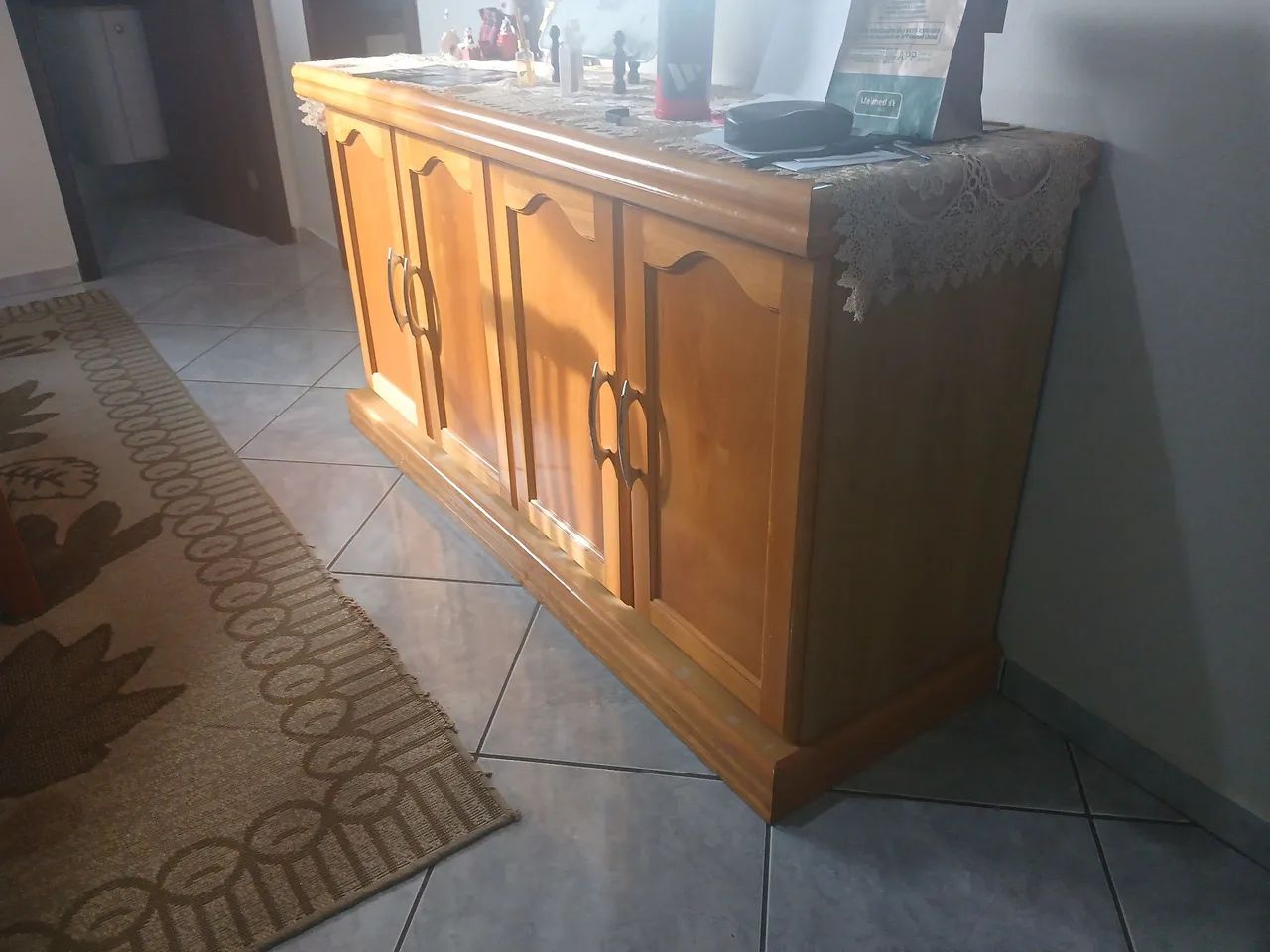 Mesa de jantar balcão  e espelho - Foto 4