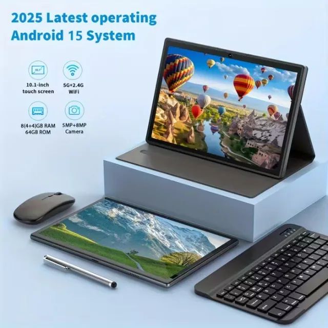 Tablet Relndoo 10.1  Android 15 2 em 1 - Foto 5