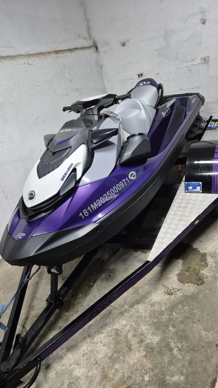 Jet sky 170 seadoo com sol jet muito novo - Foto 3
