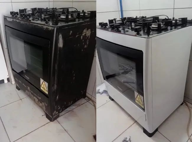 fogão renovados envelopamento