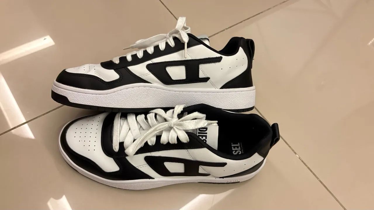 Diesel Tênis S-Ukiyo V2 Low Panda 42 - Foto 3