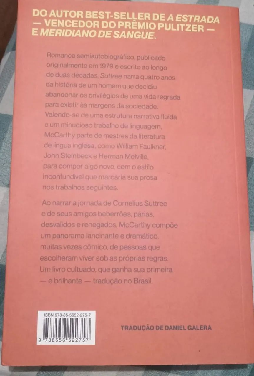 Livro - Suttree / Cormac McCarthy - Foto 2
