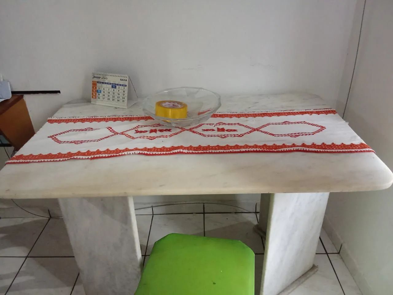 Mesa de mármore puro  - Foto 2