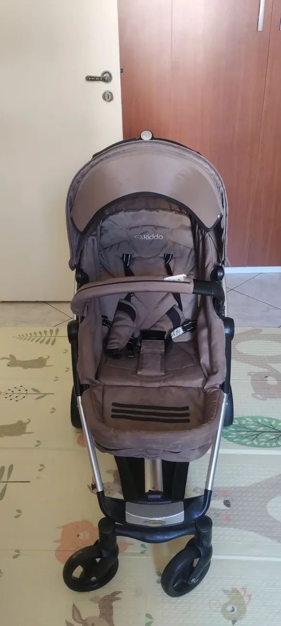 (Combo) Carrinho de bebê + bebê conforto Kiddo  - Foto 5
