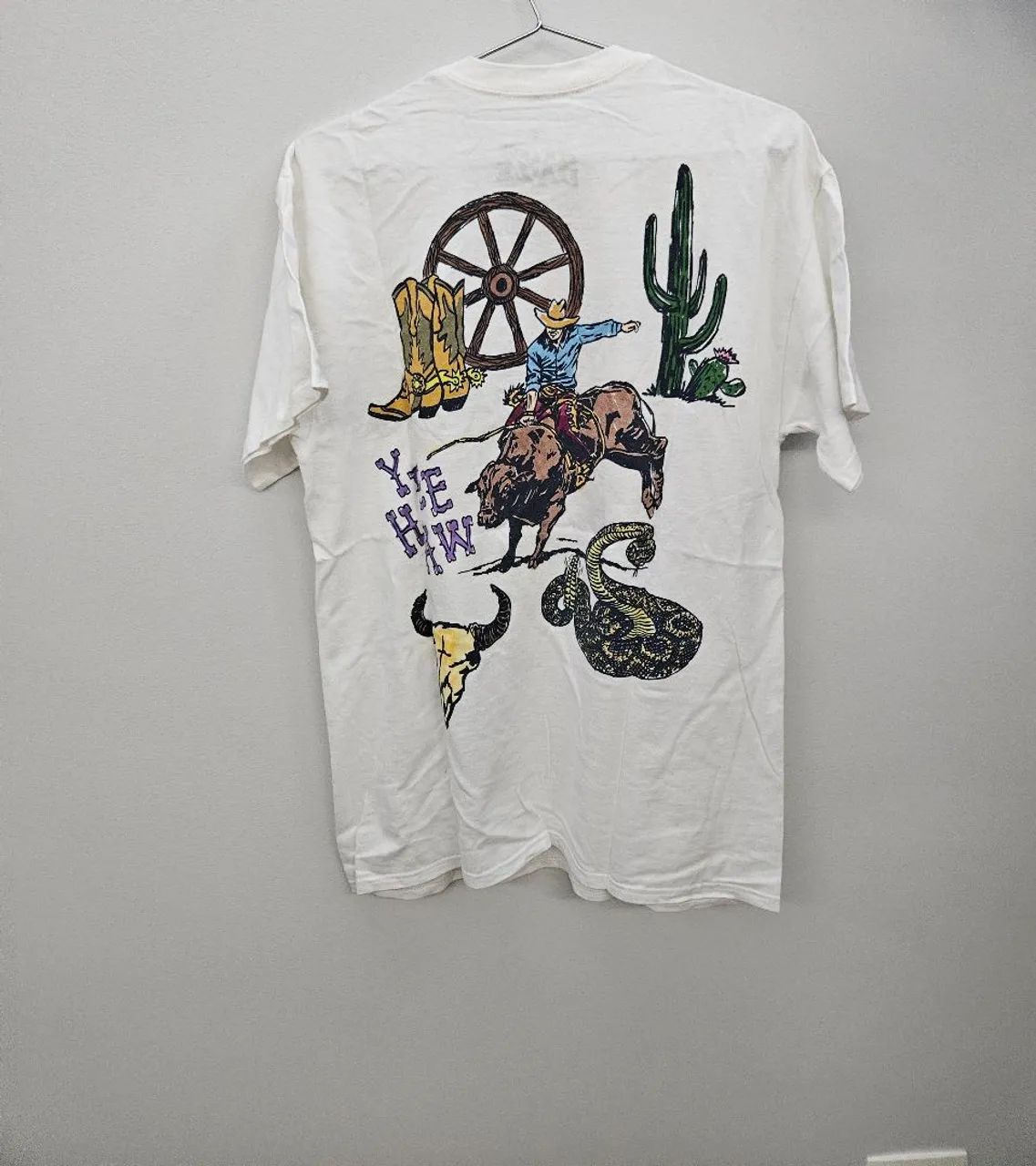 Camiseta branca Cowboy - Foto 2