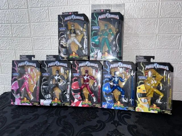 RARO: Power Rangers Legacy Coleção Completa!!