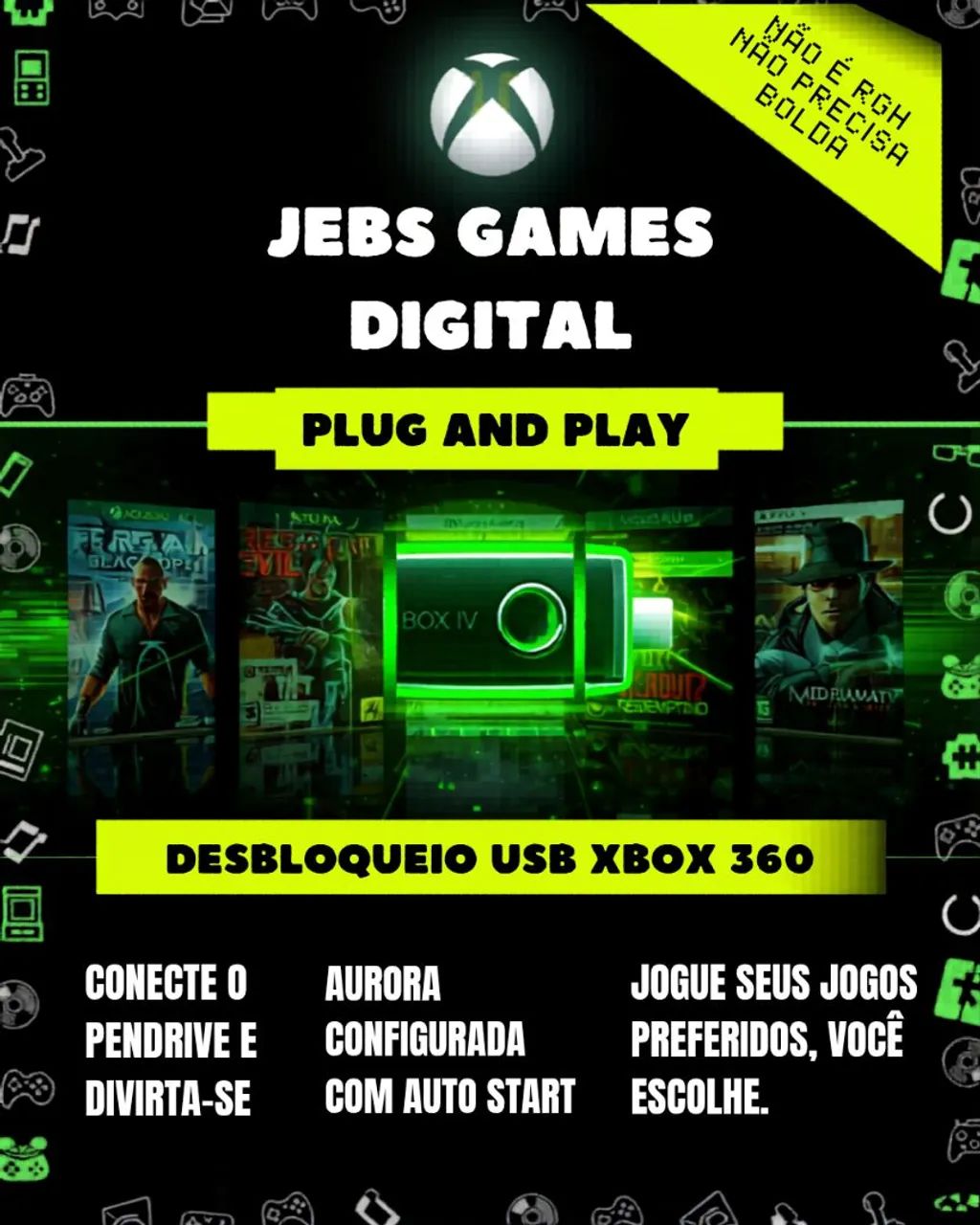 HD JOGOS XBOX 360 - Foto 2