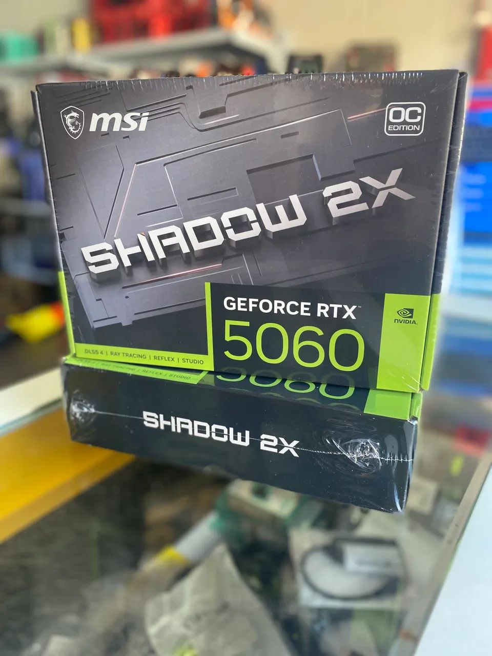 PLACA DE VIDEO MSI GEFORCE RTX 5060 SHADOW 2X OC 8GB GDDR7 912-V537-038  - Foto 3