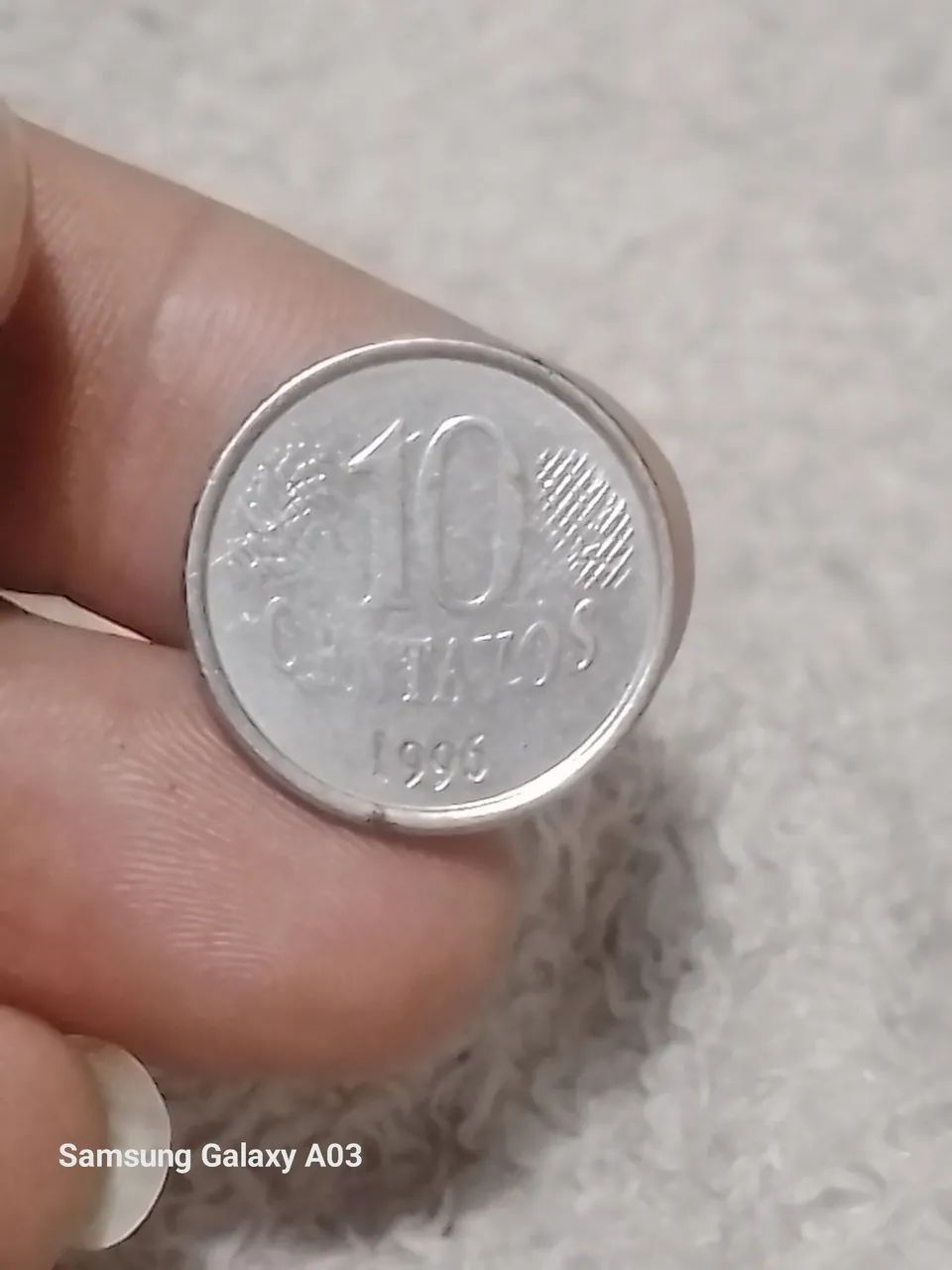 Moeda de 10 centavos antiga - Foto 4