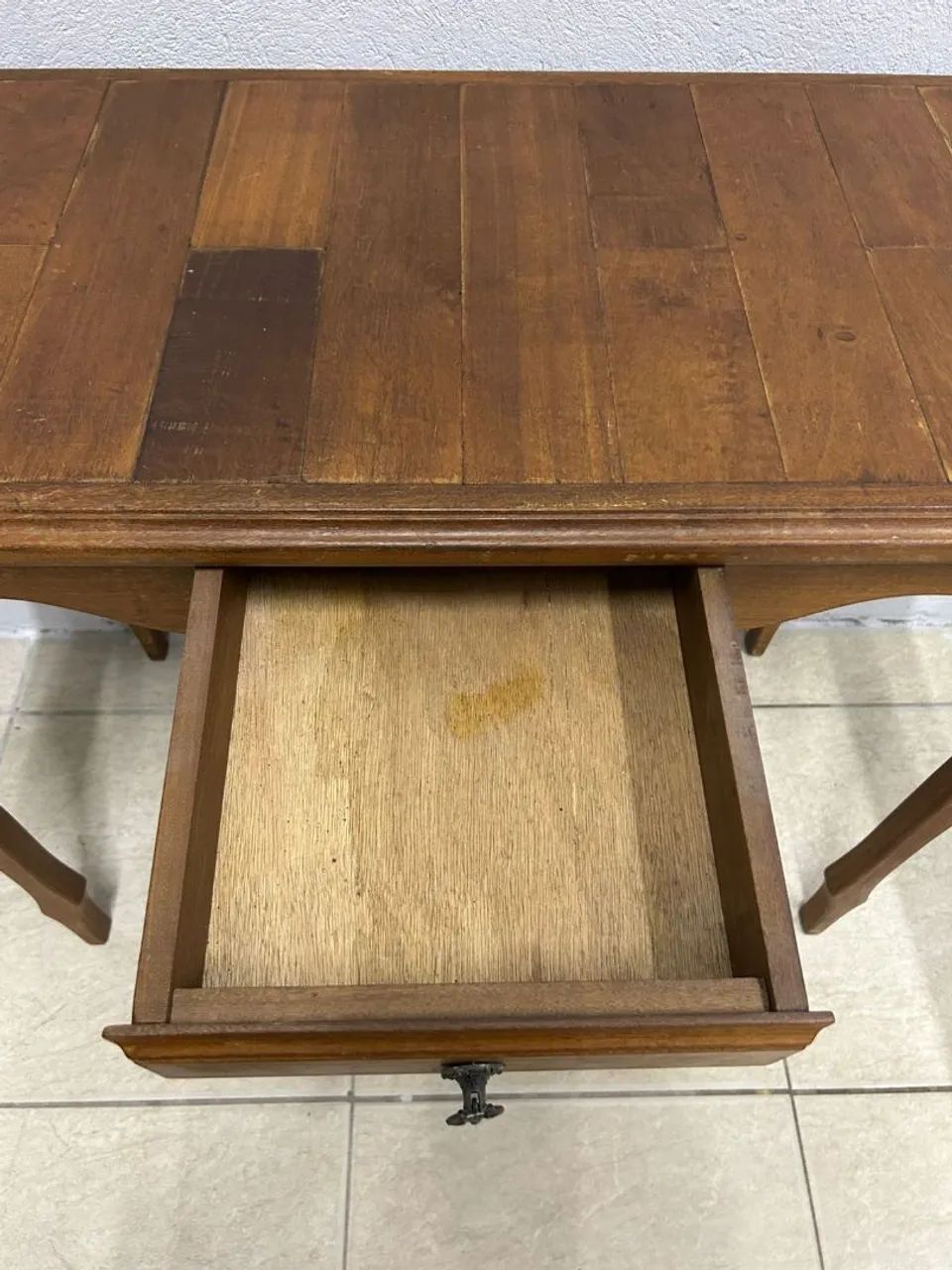 Mesa retro madeira maciça  - Foto 4