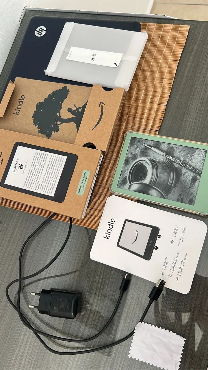 Kindle última geração 2026 Verde Matcha 