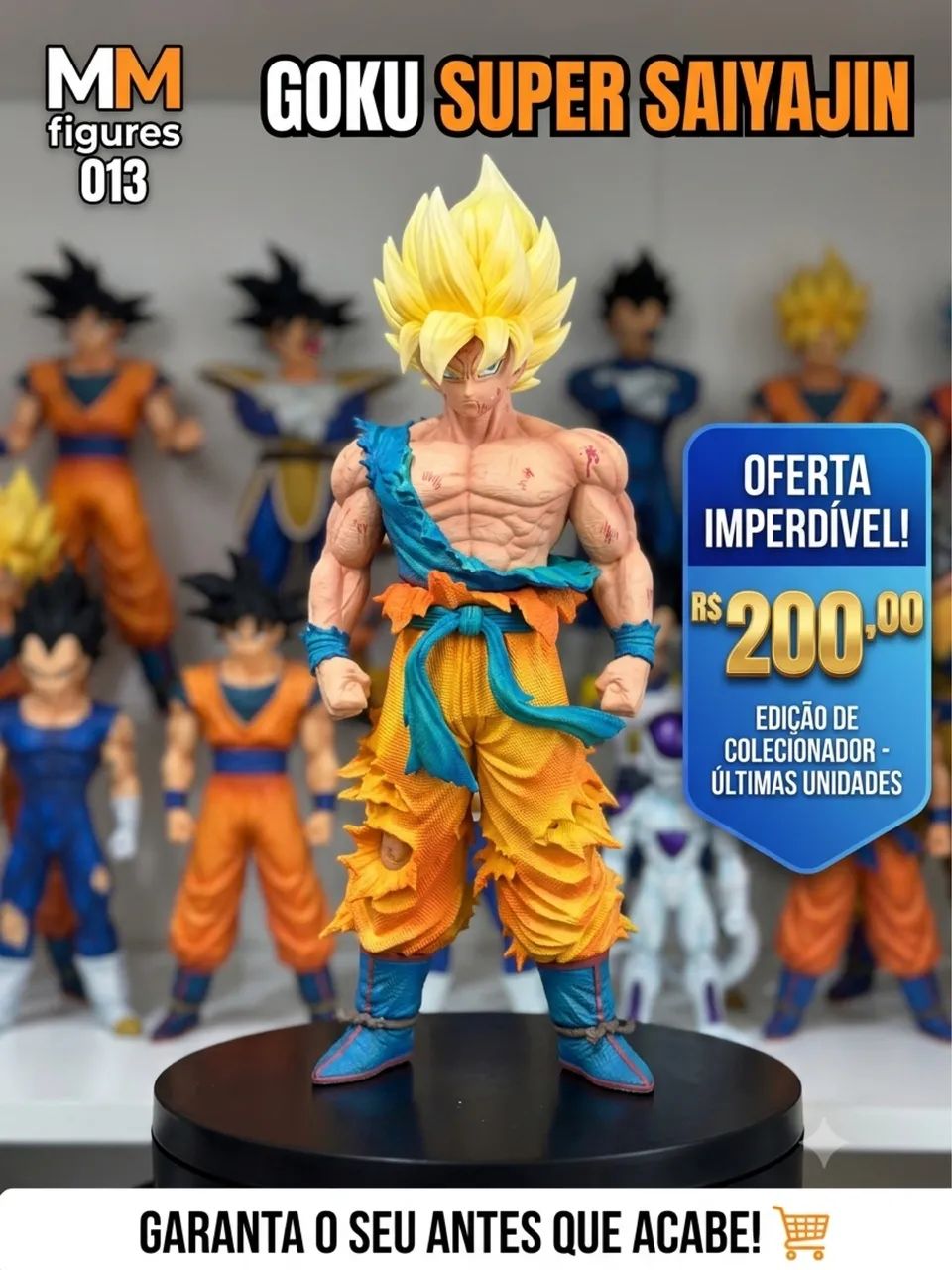 GOKU SUPER SAIYAJIN BATTLE DAMAGE 