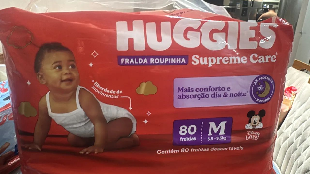Fraldas Huggies