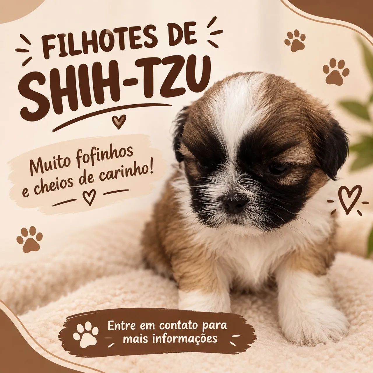 Filhote de shitzu 