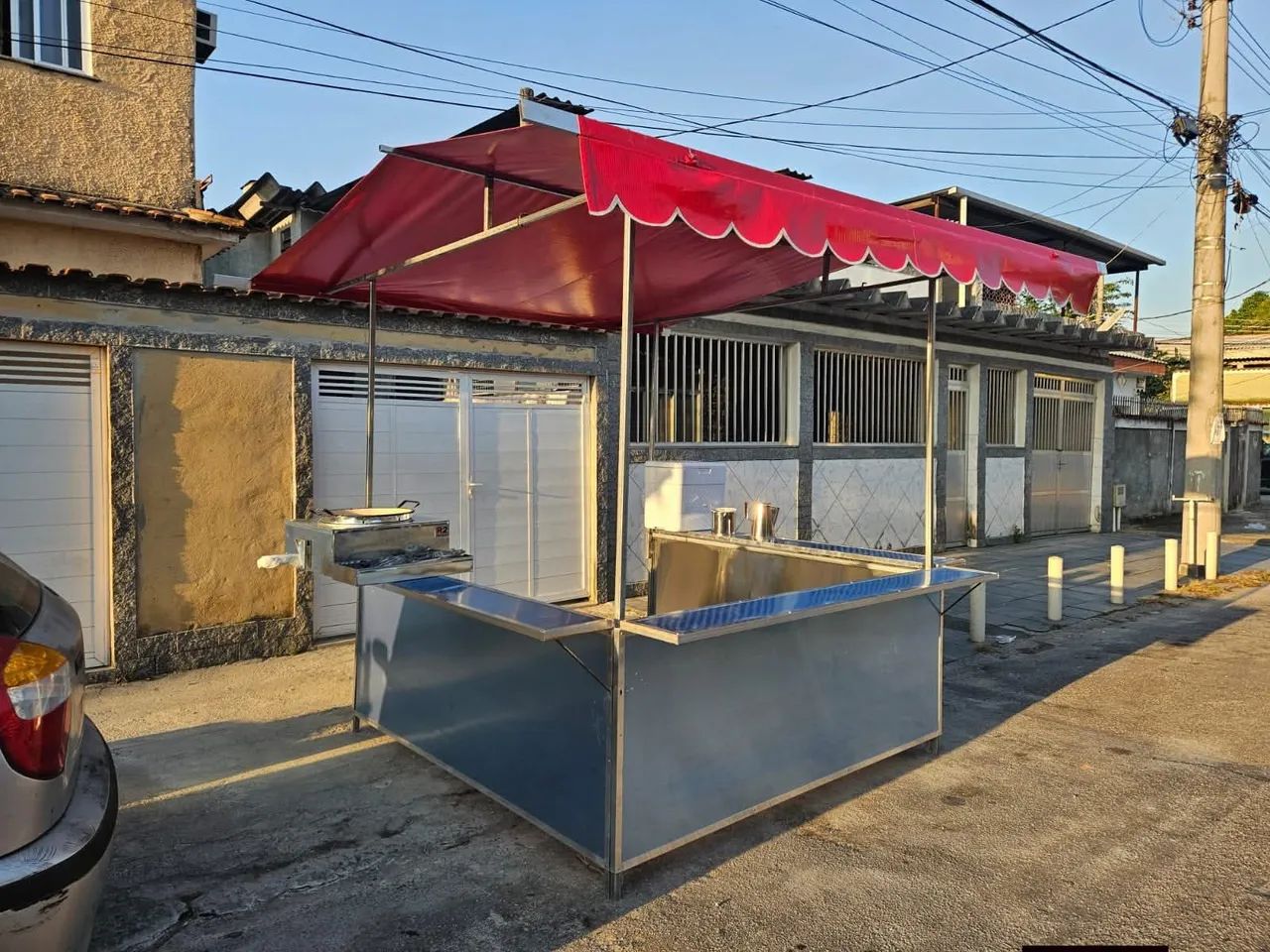 Barraca com estrutura e lona para Pronta Entrega  - Foto 5