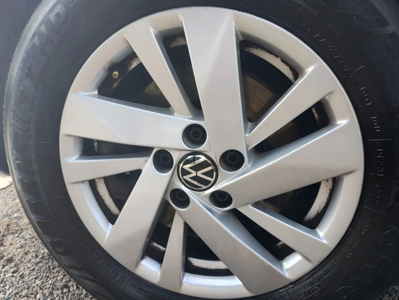 Rodas aro 15 originais Do polo TSI troco  - Foto 2