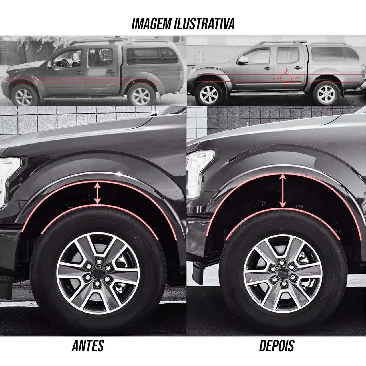 Kit Lift 2 polegadas - Foto 3