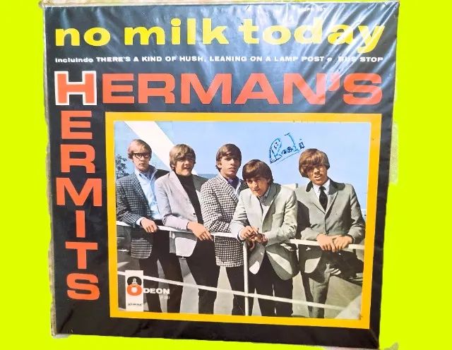 LP VINIL " HERMAN"S  HERMITS " - No  Milk Today - ODEON  -  1967 - Otimo  - Foto 2