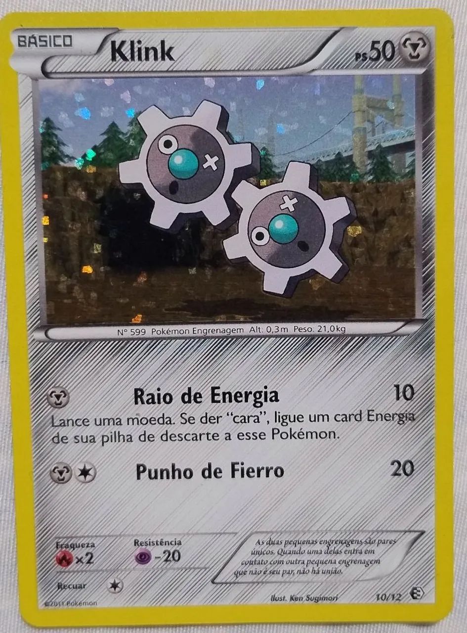 Card Klink Pokémon TCG 2011