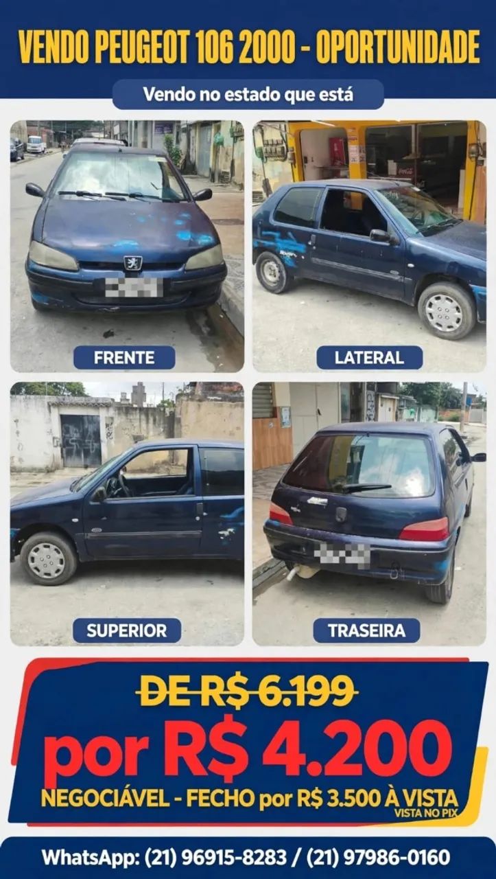 Peugeot 106 106 Passion 1.0 3p 2000