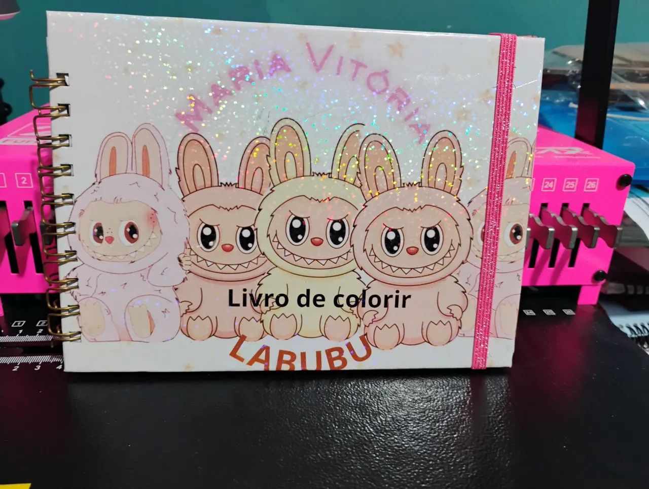 Livro de colorir Labubu - Foto 2