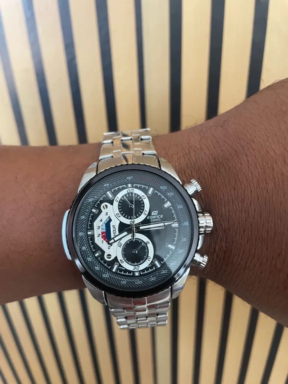 Relógio Casio primeira linha resistente à água 