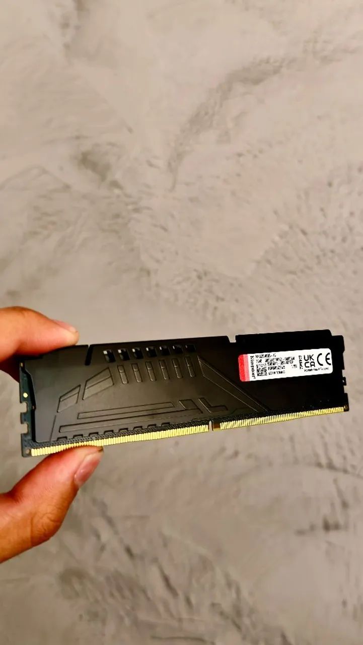 1X16GB DDR5 5200Mhz Black - Foto 2