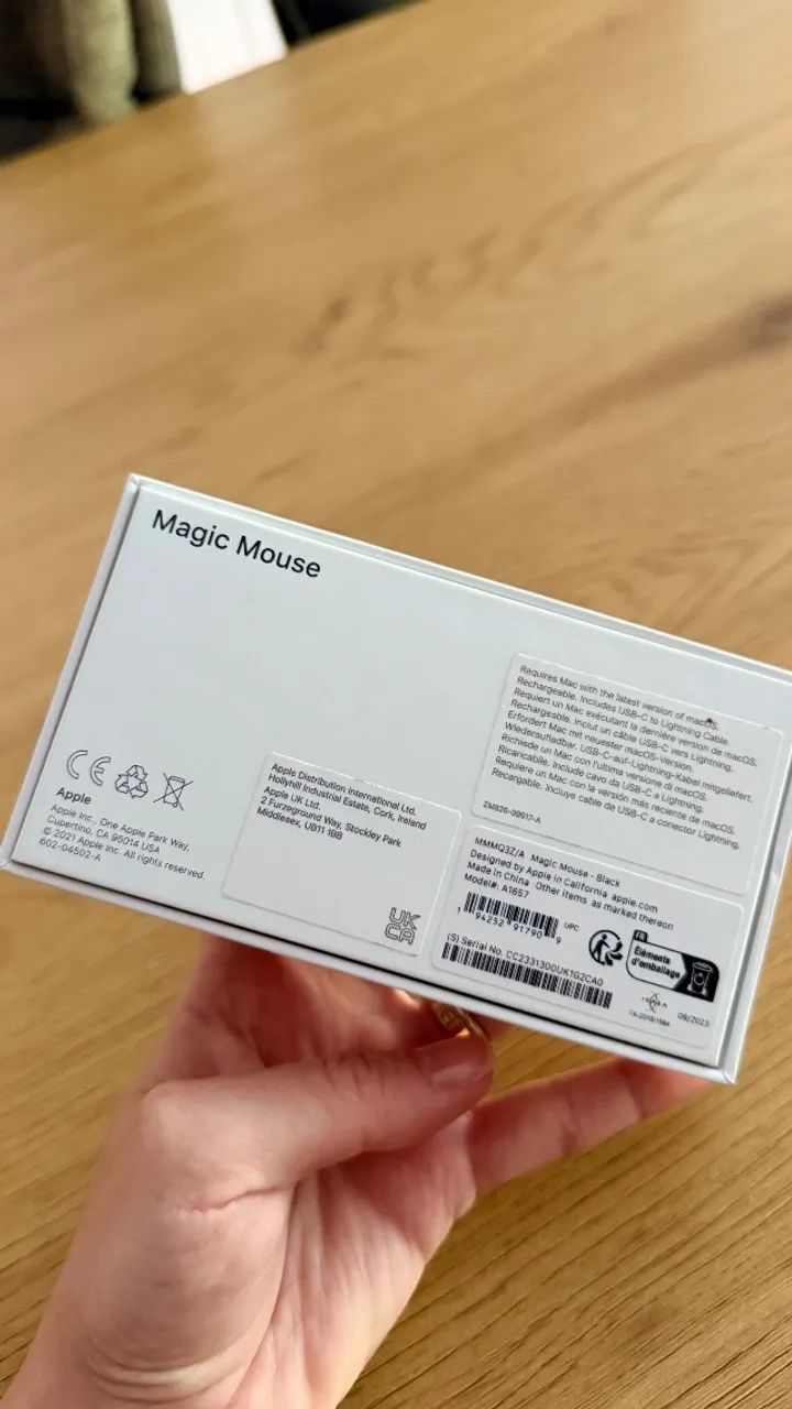 Mouse Apple preto  - Foto 4