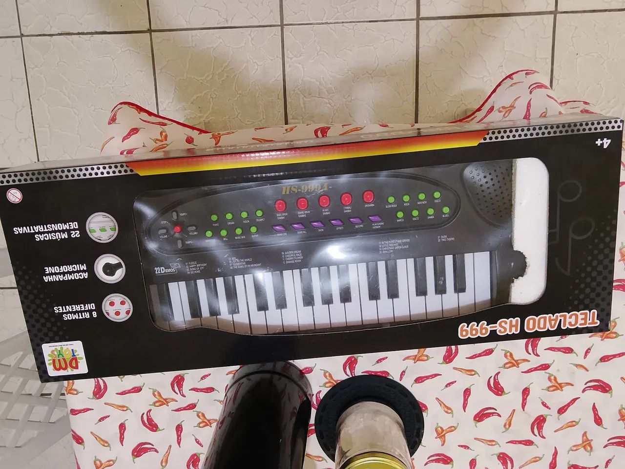 Teclado de criança 