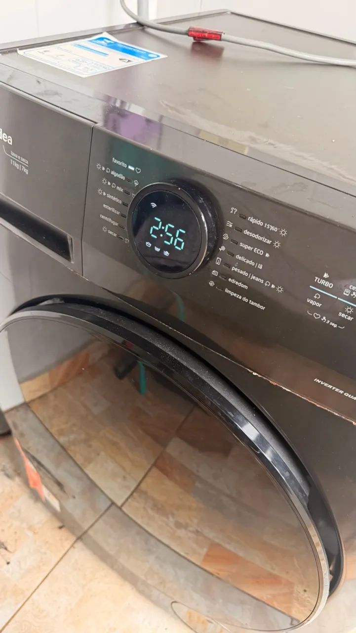Lava E Seca 11kg Titanium Slim Midea - Foto 3