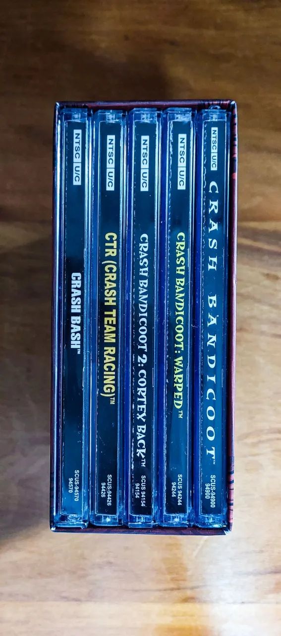 Crash Bandicoot Box com Crash Kart CTR Box Repro Industrial Limitado! - Foto 3