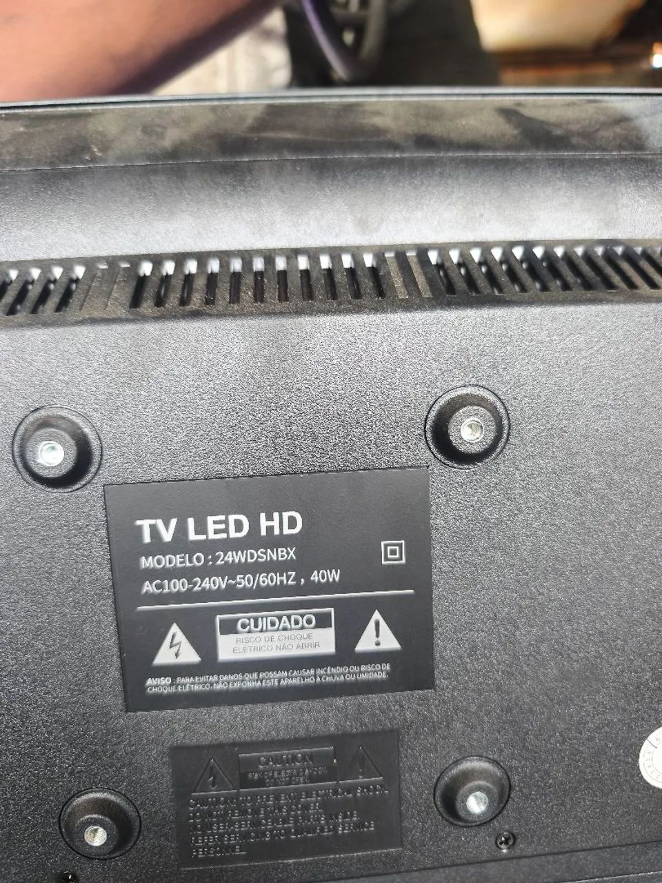 TV 24POLEGADAS NO PREÇO ACEITO TROCA EM CELULAR  - Foto 3