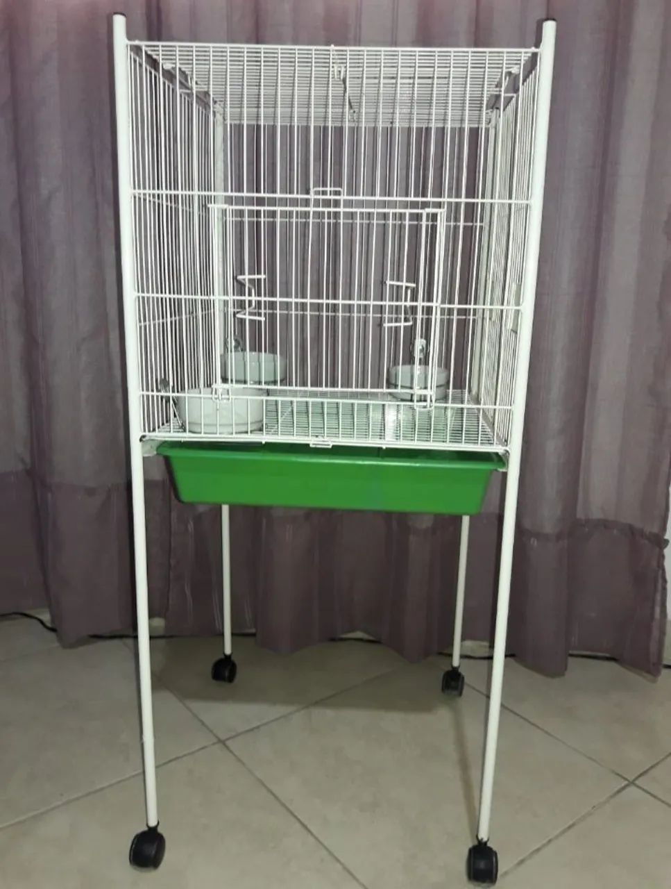 Gaiola grande com rodinhas para passaros . - Foto 4