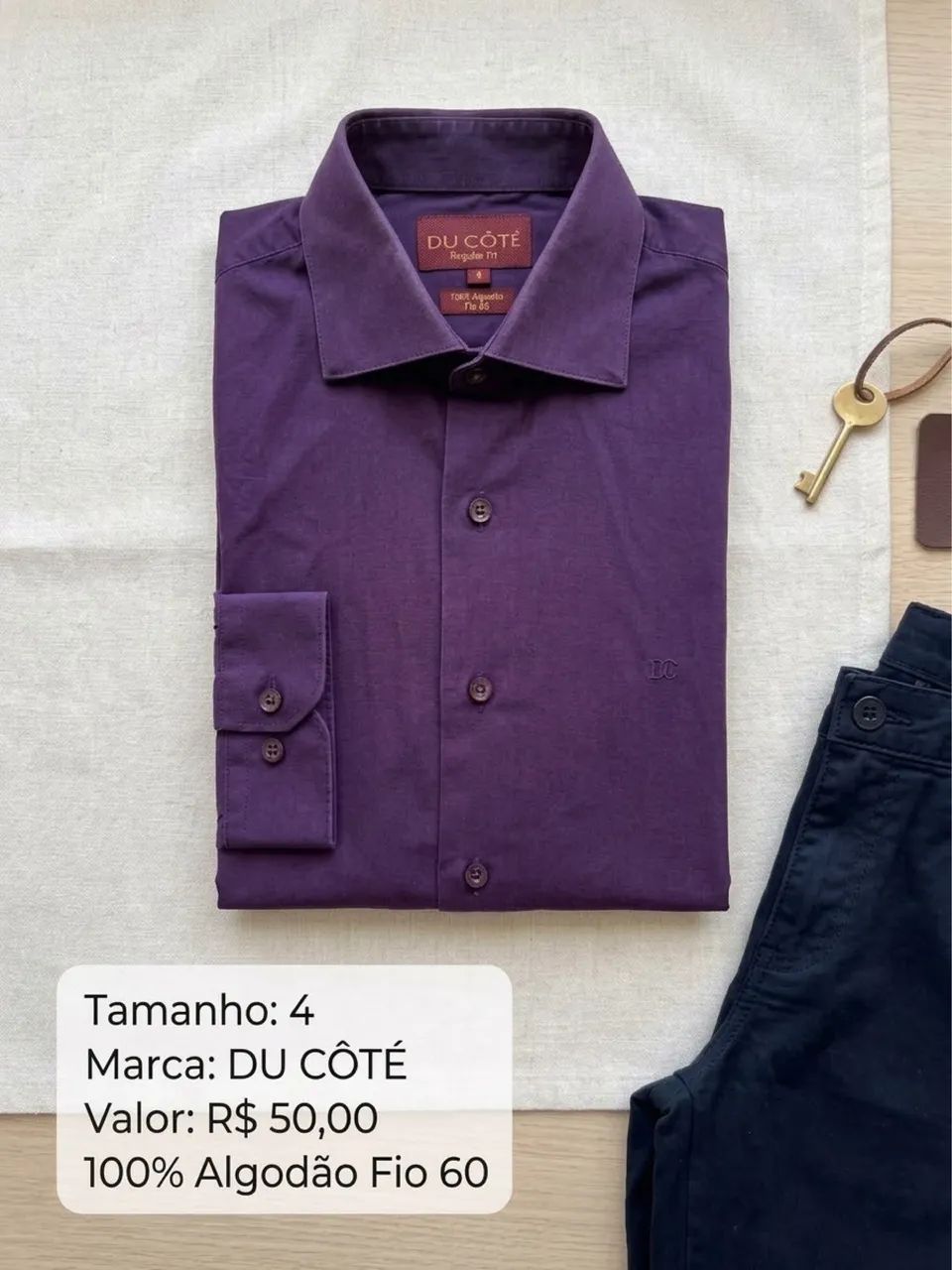 5 Camisas Sociais - Foto 5