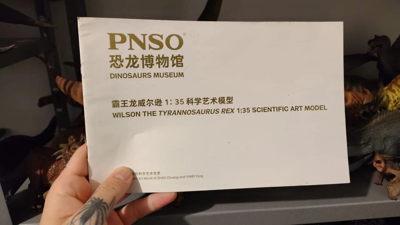 Tyrannosaurus Rex Wilson PNSO - Foto 2