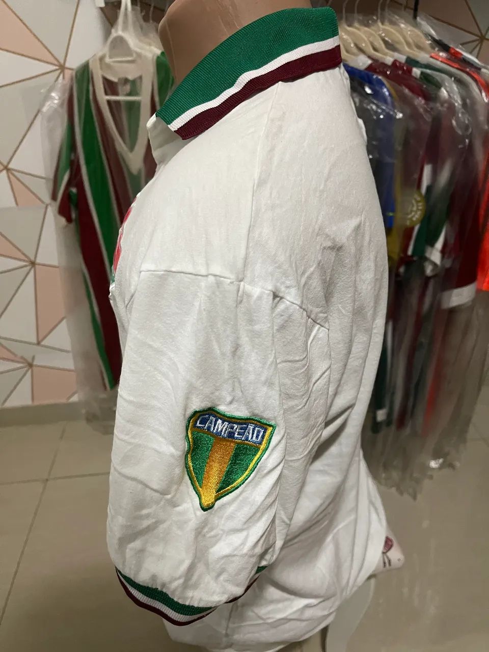 Camisa Fluminense liga retrô  - Foto 4