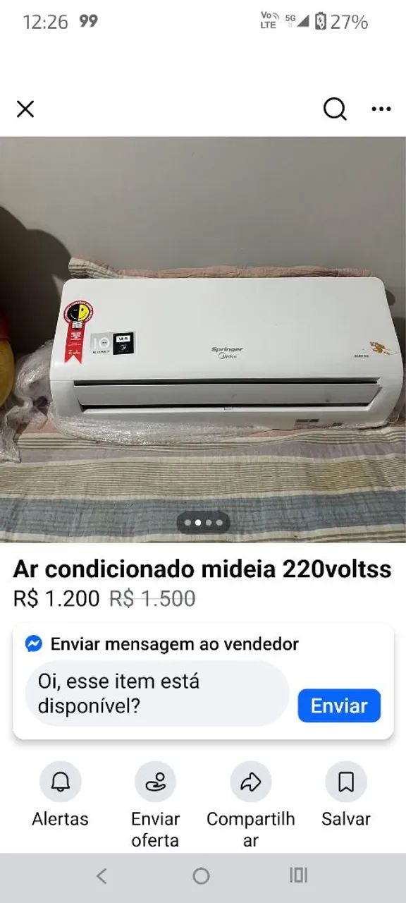 Ar condicionado Midea 
