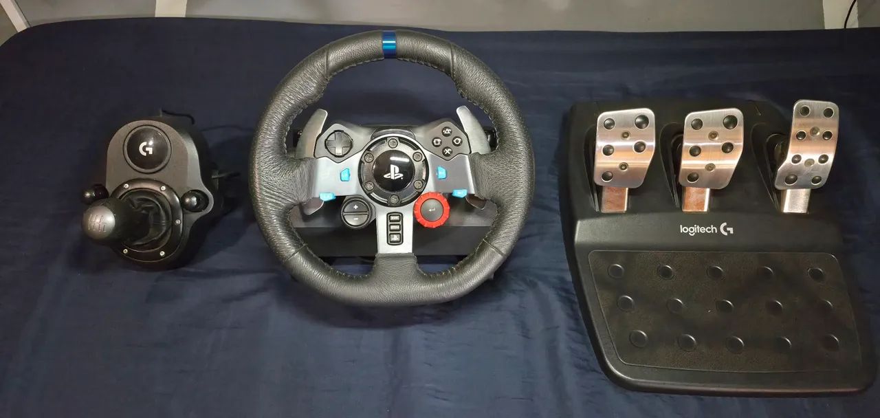 Logitech G29 + Câmbio + Pedais - Funcionando Perfeitamente - Foto 2