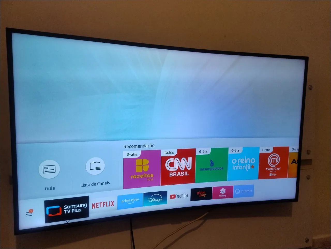 Smart tv curvada 50 polegadas , Samsung , precinho pra sai rápido  - Foto 2