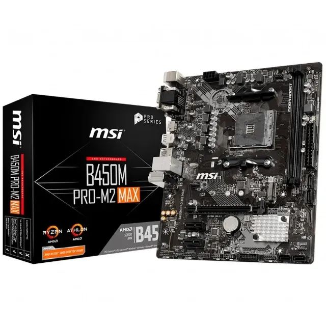 Ryzen 5 5600G + B450m pro m2 max msi - Foto 2