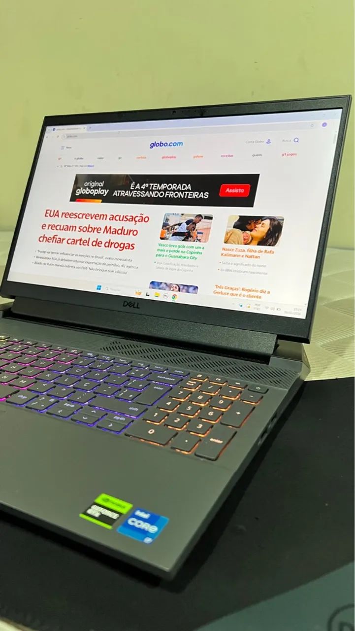 Notebook Gamer Dell G15