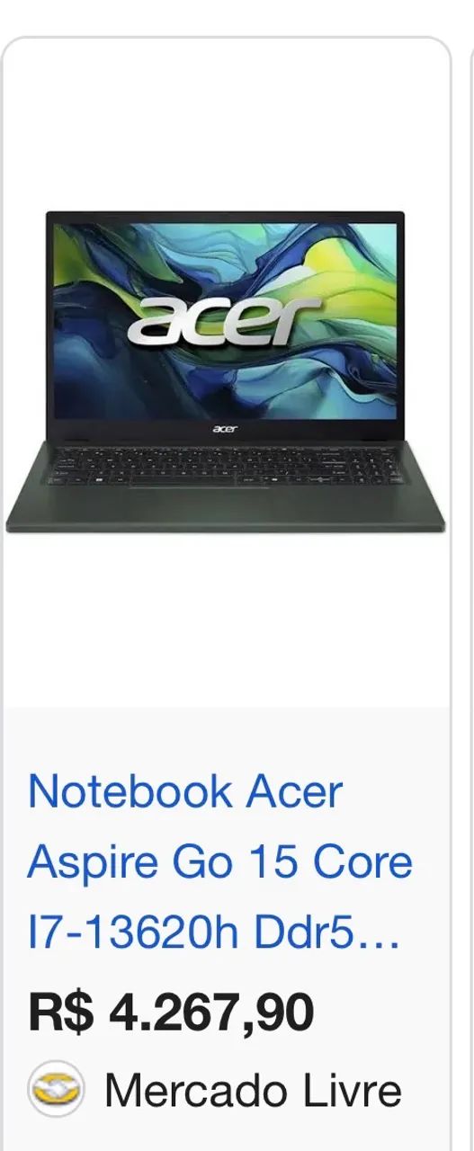 ? NOTEBOOK ACER ASPIRE 5 - CORE i7 - Foto 4
