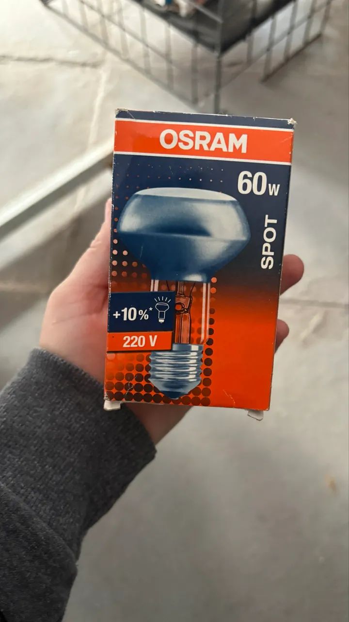 Lâmpada Spot OSRAM 60W 220V - Nova - Foto 4